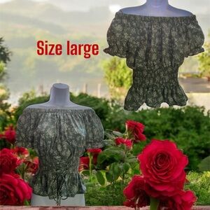 semi-new blouses size large